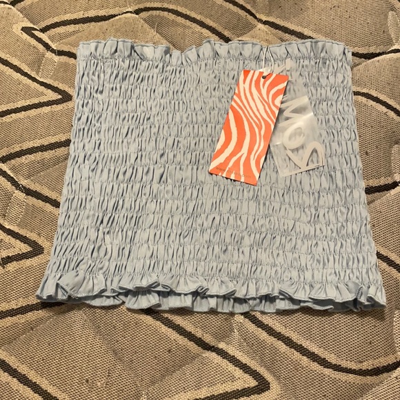 Blue tube top - Picture 1 of 2